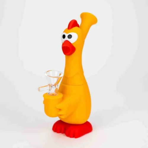 Bong-de-Silicon-Pollo-01-440-15cm Bong de Silicon Pollo