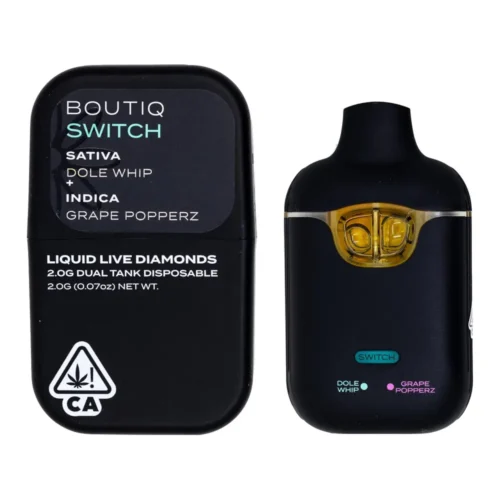Boutiq-Switch-Dole-Whip-X-Grape-Popperz Boutiq Switch 2G (Doble Sabor) | Pluma de Wax