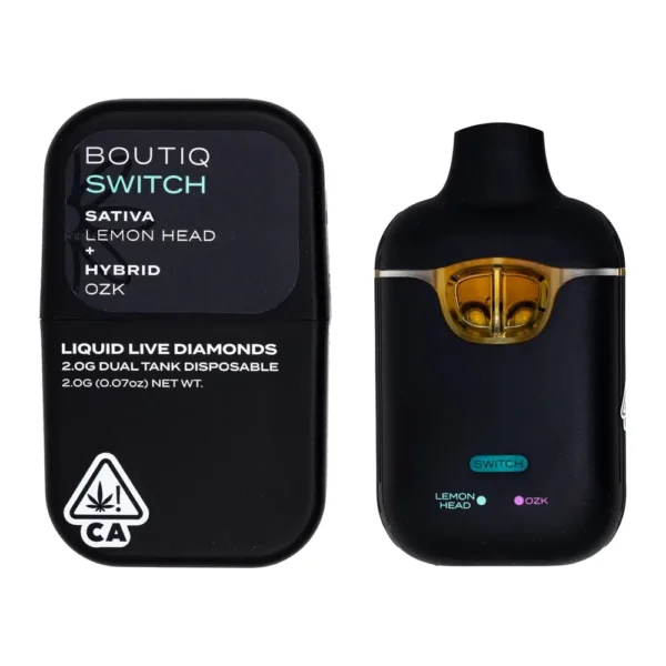 Boutiq Switch 2G (Doble Sabor) | Pluma de Wax