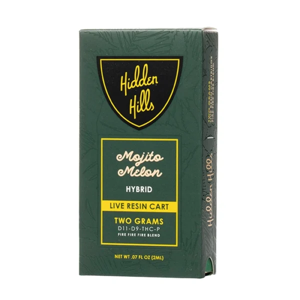 Hidden-Hills-Live-Resin-Cart-2G-Mojito-Melon Hidden Hills Live Resin 2G | Cartucho de Wax