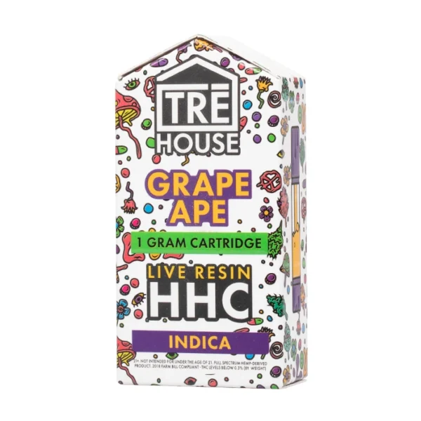 Tre-House-1G-Live-Resin-HHC-Grape-Ape-Indica TRE House 1G Live Resin HHC | Cartucho de Wax